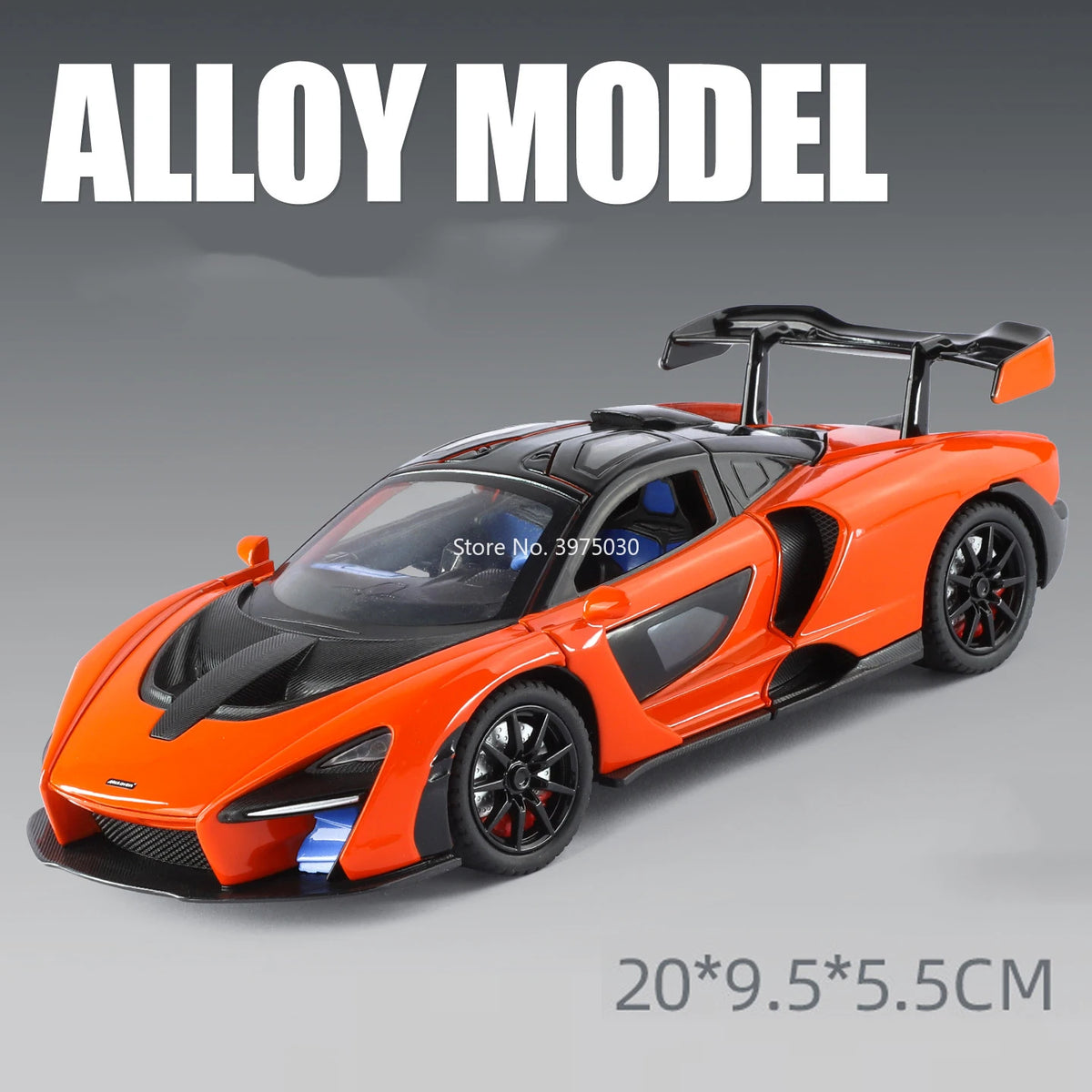 Apex V8 Hypercar model auta 1:24 – oranžová