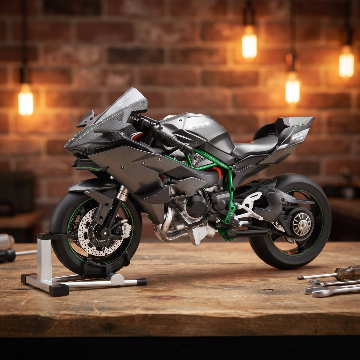 Storm R Hyperbike – pohled z boku, model 1:9